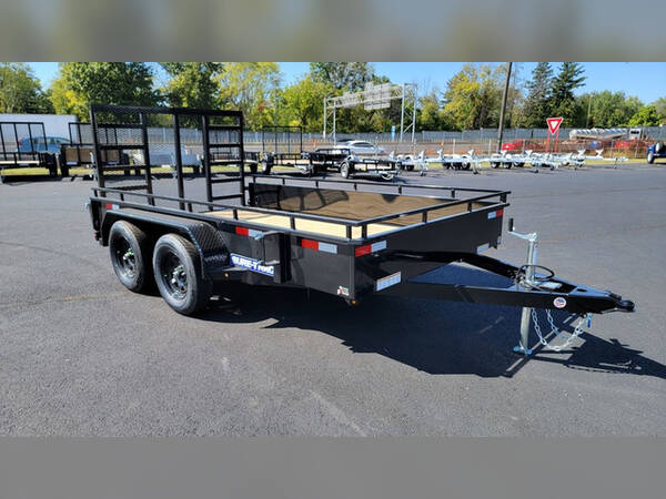 2026 Sure-Trac 7'x12' 7k steel high side utility traile