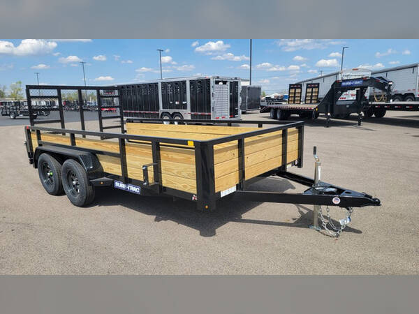 2026 Sure-Trac 7'x14' 7k three board utility trailer