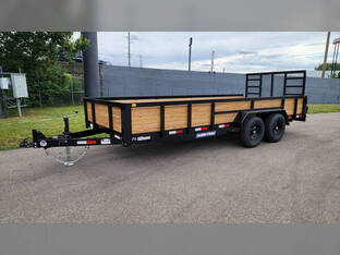 2026 Sure Trac 7'X18' 10K Three Board Utility Trailer