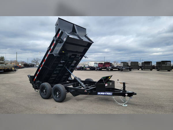 2026 Sure-Trac 6'x10' 10k single ram / tarp / charger /