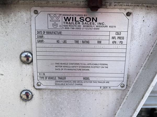 2012 Wilson dwh-501
