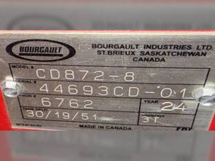2024 Bourgault Industries Ltd. CD872-8