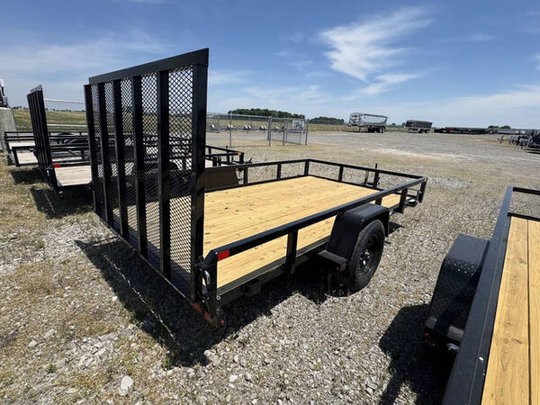2026 Sure-Trac 7'x12' tube top utility 3k trailer