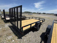 2026 Sure-Trac 7'x12' tube top utility 3k trailer