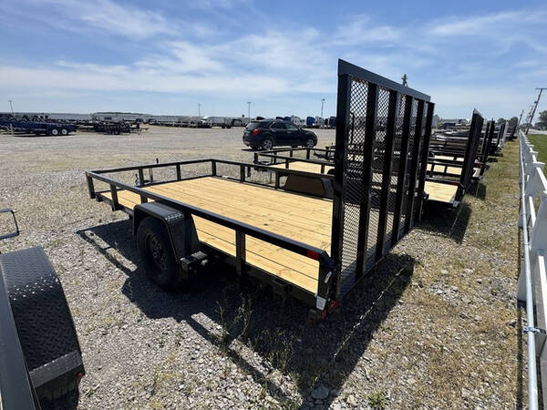 2026 Sure-Trac 7'x12' tube top utility 3k trailer