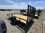 2026 Sure-Trac 7'x12' tube top utility 3k trailer
