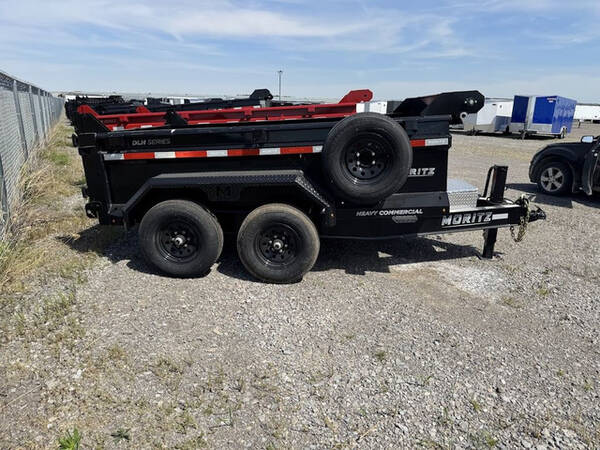 2026 Moritz 6'x10' dump 10k single ram