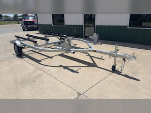 2027 Yacht Club Trailers 2 Place Galvanized PWC Trailer