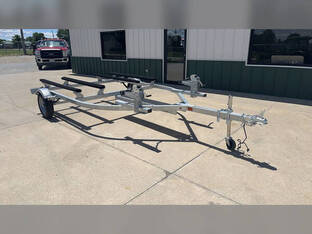 2027 Yacht Club Trailers 2 Place Galvanized PWC Trailer