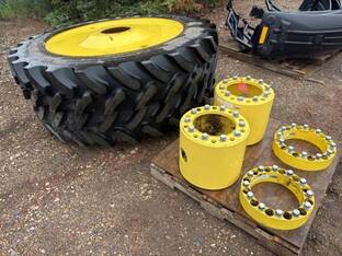 Firestone 380/90R46 & 22” spacers