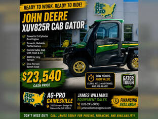 2019 John Deere XUV835R Premium Cab