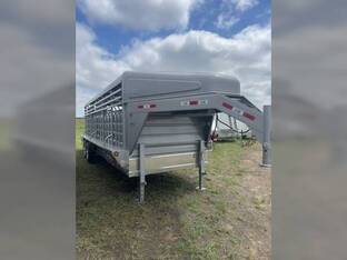 2026 GR Trailers Tandem Axle Gooseneck Stock Trailer 14,0