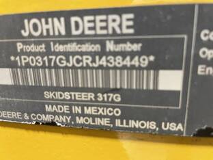 2024 John Deere 317G