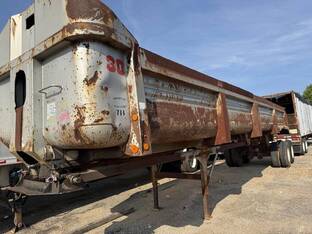 1998 Clement 38 FT END DUMP
