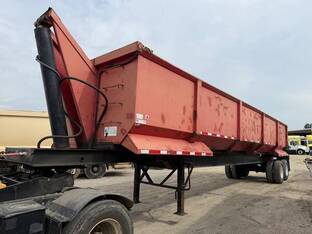 2018 Helfin Sheet Metal 41 FT DUMP TRAILER