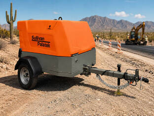 2026 Sullivan-Palatek D185PIZP Mobile Diesel Air Compressor