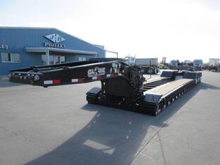 2026 Globe 55 TON WITH HYDRAULIC FLIP AXLE