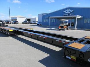 2026 Globe 55 TON EXTENDABLE W/ HYDRAULIC FLIP AXLE