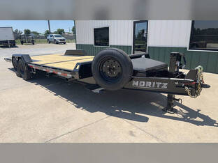 2026 Moritz 7'X16'+6' GT 22.9K Tilt Equipment Traile