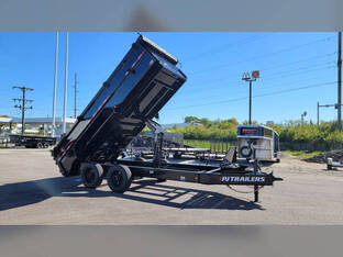 2026 PJ 7'x16' 24k / 3' HS / Scissor Dump Traile