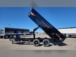2026 PJ 7'x16' 24k / 3' HS / Scissor Dump Traile