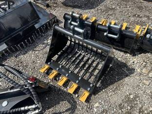 MINI EXCAVATOR GRID BUCKET