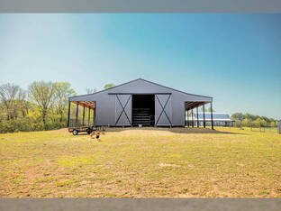 40'x60'x14' Barn With Side Sheds
