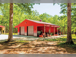 40'X60'X14' GARAGE WITH SHEDS