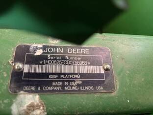 2013 John Deere 625F