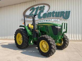 2022 John Deere 6105E Open
