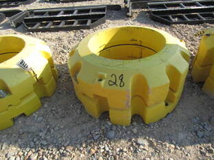 John Deere 450 Wheel Weights