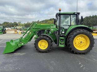 2025 John Deere 6M 125