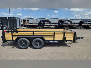 2027 Sure Trac 7'X14' 7K Three Board Utility Trailer