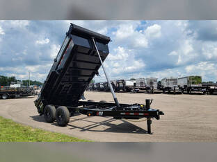 2027 PJ 7'X14' 15.4K Tele Dump Trailer
