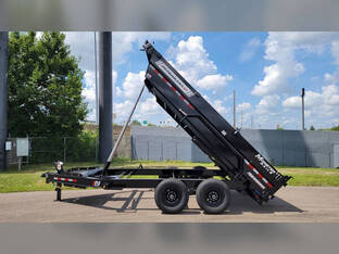 2027 PJ 7'X14' 15.4K Tele Dump Trailer
