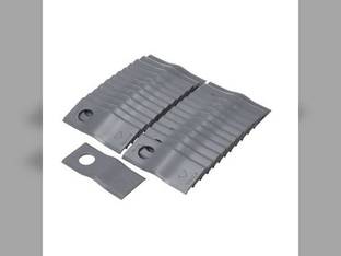 Disc Mower Blade 25 Pack fits Hesston 1180 748095 fits Zweeger CM135 CM166 CM167 CM168 CM170 CM210 CM212 CM120 fits Krone 41432370 76N923