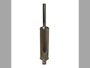 Stainless Steel Muffler - Show Quality fits International A B C Super A Super C 100 130 200 360720R91 48832DB