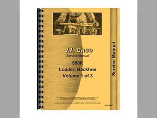 Service Manual fits Case 580K 580K