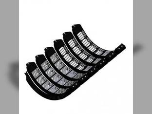 Concave KX7 Set of 6 - Standard Tough-Thresh Cereal/Small Seed Kit - Kondex fits John Deere S650 S660 S670 9650 STS 9660 STS 9670 STS 9750 STS 9760 STS 9770 STS 9860 STS 9870 STS S680 S690 AH205254