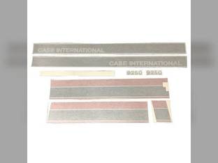 Hood/Cab Stripe Decal Set - Vinyl fits Case IH 9250