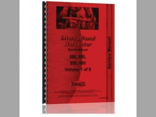 Service Manual fits Case IH 585 595 685 695