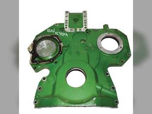 Used Timing Gear Cover fits John Deere 450G 455G 550G 555G 650G 540G 640G 6415 7210 7220 7320 7410 7420 7510 7520 7610 7710 7810 210LE 310E 310G 310J 310SE 310SG 315SE 315SG 410G 110 740 700J R504725