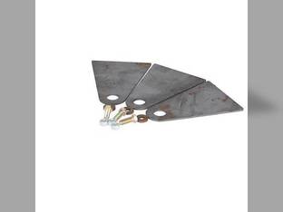 Straw Chopper Knife Kit fits New Holland 277056 276819 fits Massey Ferguson 540 550 751 850 855 860 8560 8590 9720 837030M91 fits White 31-7536350 fits Gleaner F2 L2 L3 M2 fits Allis Chalmers 71310275