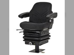 Seat Assembly Cloth with Arms fits John Deere 310G 310J 310SG 310SJ 315SG 315SJ 410G 410J 710G 710J 310G 310J 310SG 310SJ 410G 410J 710G 710J AT407317