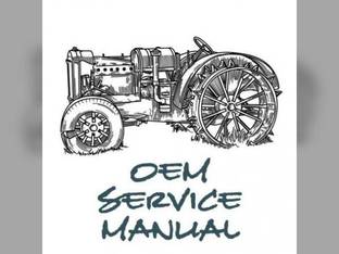 Service Manual fits Kubota M4700