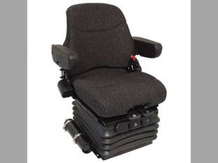 Seat Assembly - Air Suspension Fabric Brown fits John Deere 7200 7210 7400 7410 7500 7510 7600 7610 7700 7710 7800 7810 8100 8110 8200 8210 8300 8310 8400 8410 fits New Holland TG230 fits Case IH