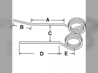 Tedder Tooth fits Hesston 3700 96PZ224 fits Vicon HS360 510.01.286 510.01.367 51001286 51001367 fits Zweeger Haybob 300 HS360 PZ106 ZPZ224Z PZPZ224 ZPZ106Z 96PZ1 PZ224