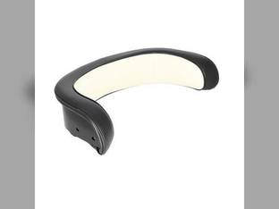 Lower Backrest - Vinyl Black/White fits International Hydro 70 Hydro 86 Hydro 100 504 544 656 666 686 706 756 766 806 826 856 966 1026 1066 1206 1256 1456 1466 1468 1566 1568 2706 2756 2806 2826 2856