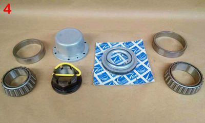 Bearings, Hub Caps, Castle Nuts Manure Spreaders Knight, Meyers, Spread-All