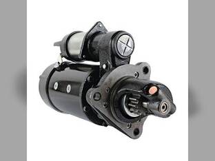 Starter - Delco (6384) fits Massey Ferguson 8680 8780 fits White 170 195 6175 6195 fits AGCO DT160 DT180 DT200 DT225 8610 72506411 737901 737901-9 fits Gleaner R62 fits Delco Remy 10479034 1993958